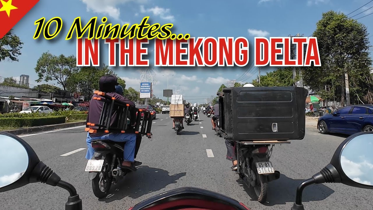 10 Minutes from the Mekong Delta 🛵