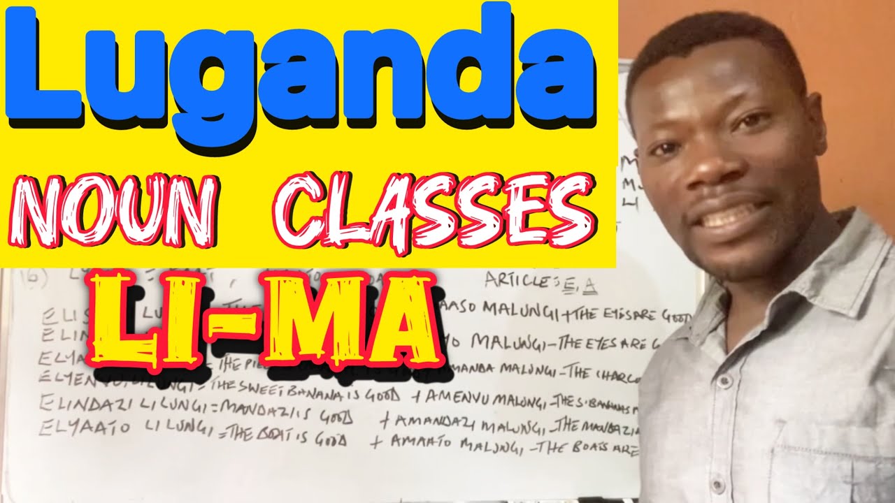 Уроки по изучению существительных на языке луганда: Класс LI-MA #nounclasses #learnlugandaandengl...