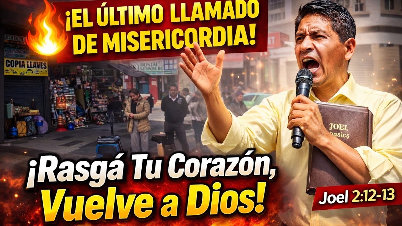 🔥 “¡Rasga tu Corazón, No tus Vestidos! — El Último Llamado de Misericordia | Joel 2:12-13”