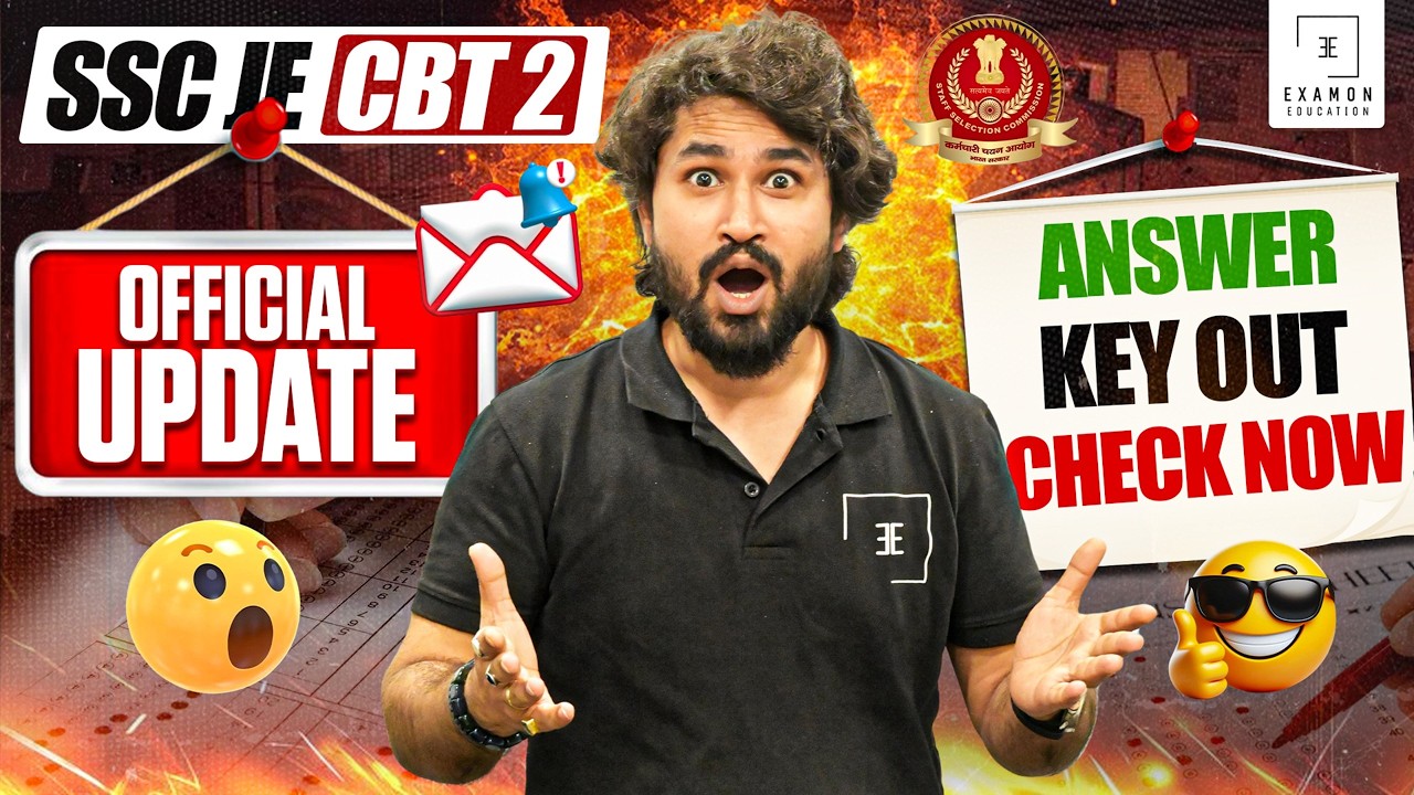 SSC JE Mains Answer Key 2026 Out Now 🔥 | Check Paper 2 Solution + Expected Cut Off