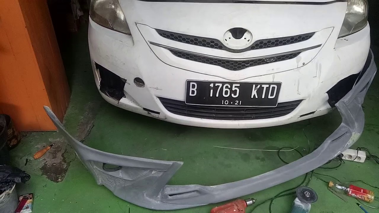 pemasangan bodykit vios limo gen 2