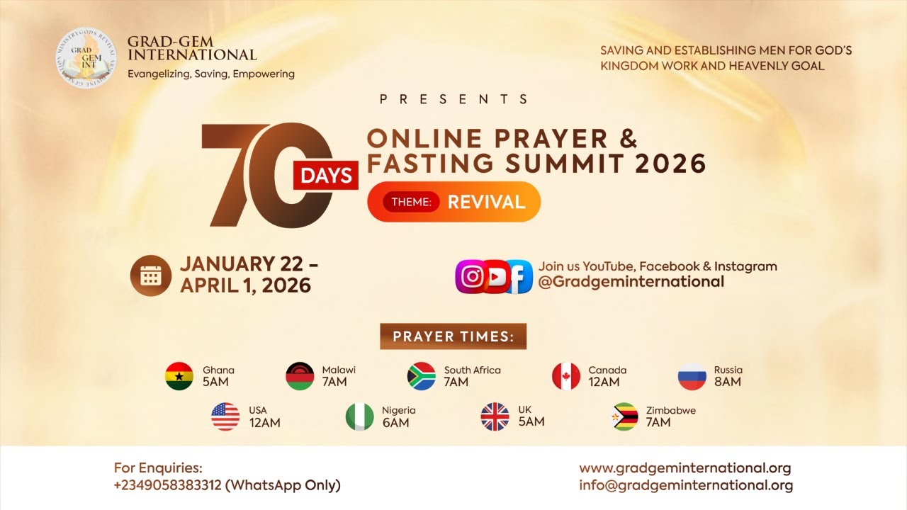 Liberation Through Revival [Day 48||70 Days Prayer and Fasting Summit 2026|| March 10 2026