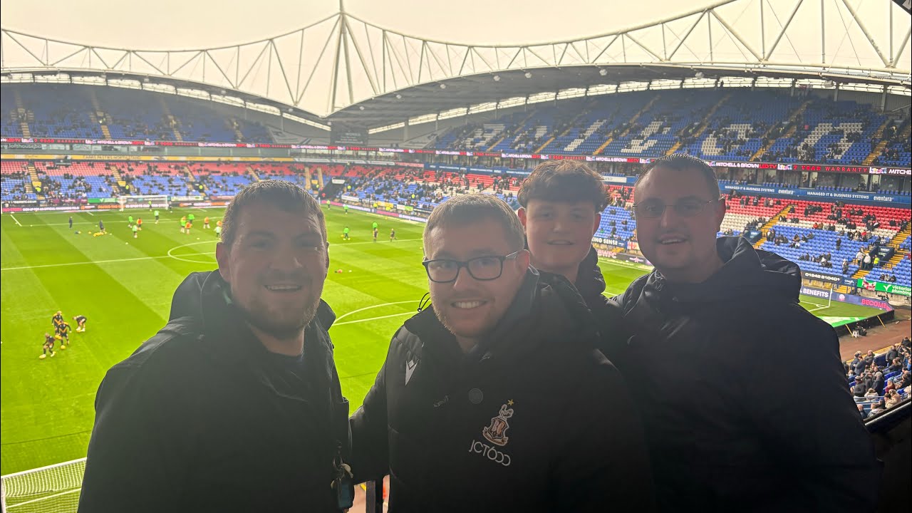 Bolton v City matchday experience- a solid point on the road for the Bantams