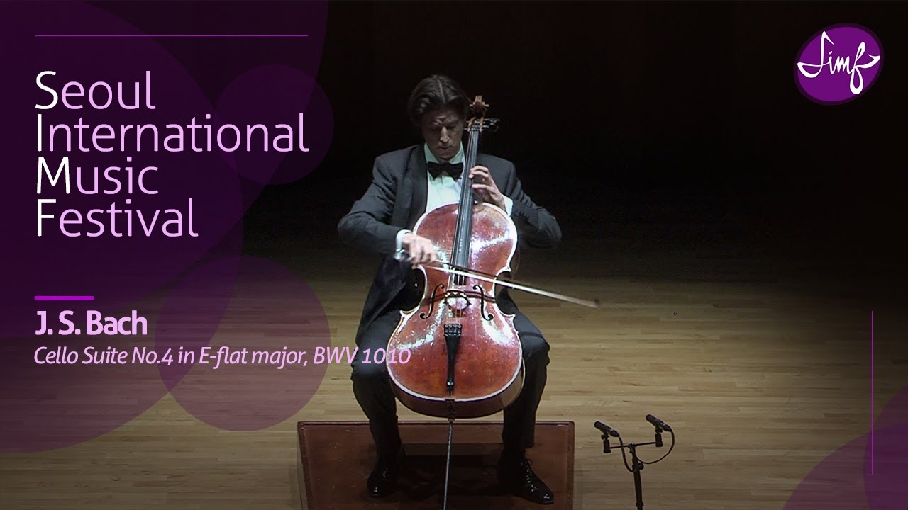 Daniel Müller-Schott | Johann Sebastian Bach: Cello Suite No.4 in E-flat major, BWV 1010 | 2018 SIMF