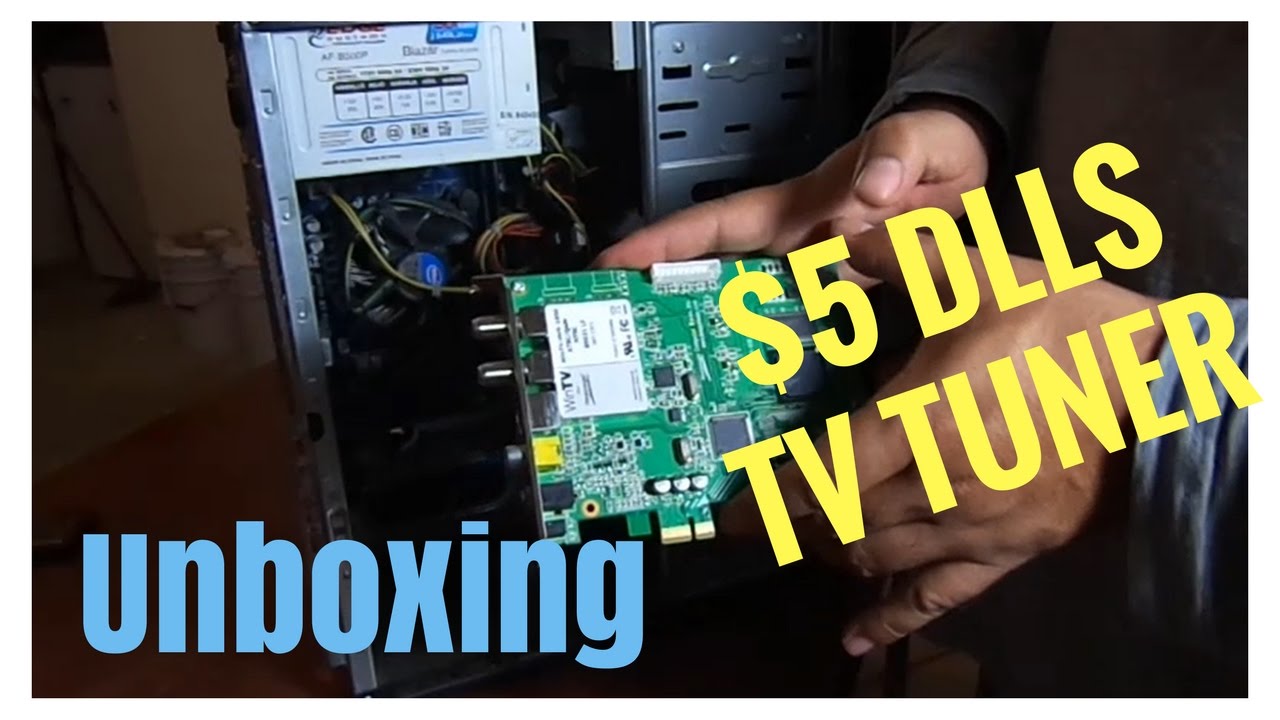 Распаковка Hauppauge WinTV HVR 1850 Combo