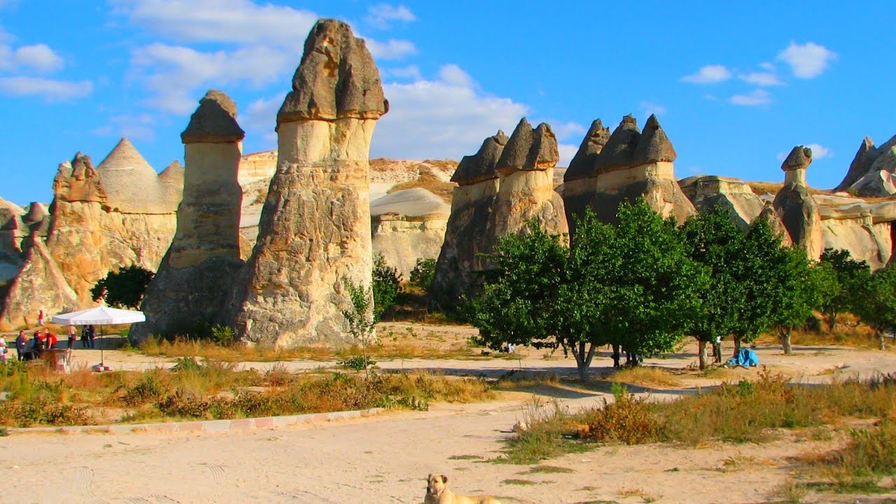 TURKEY  - CAPPADOCIA - from Istanbul to Cappadocia - HD - camini delle fate - Fairy chimneys
