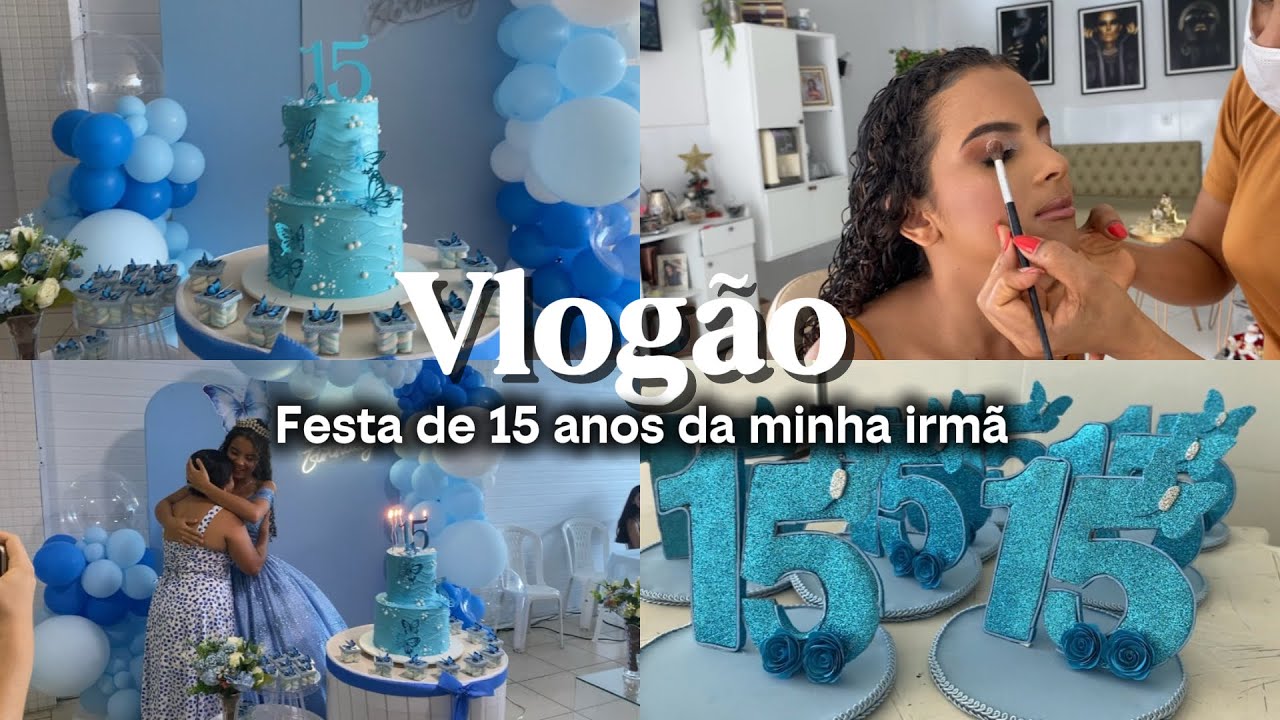 Vlogão: 3 dias comigo, preparativos, fiz cachorro quente, festa de 15 anos da minha irmã🦋✨🥹❤️