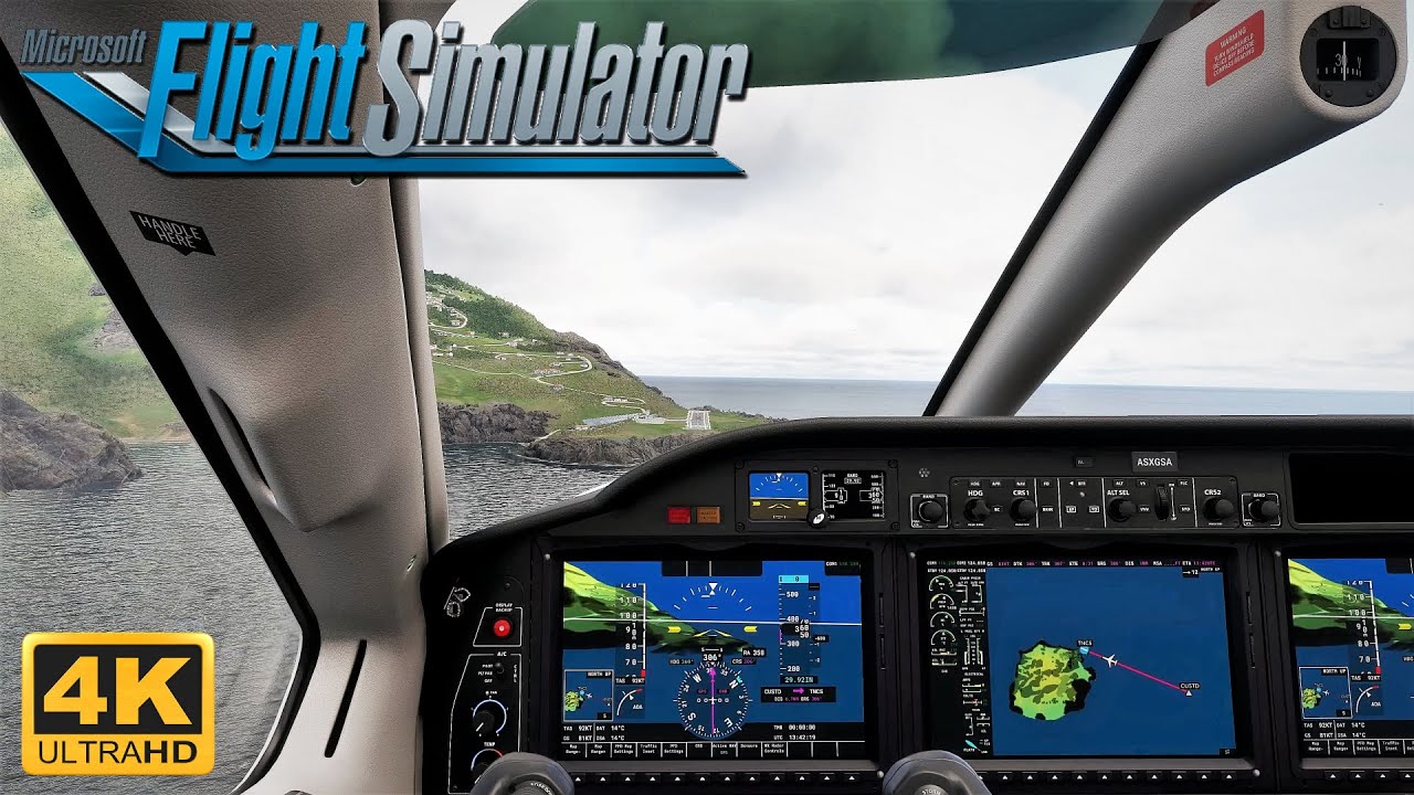 Landing At the SMALLEST AIRPORT In the World | Microsoft Flight Simulator 2020 | 4K