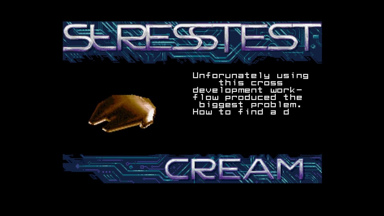 STresSTeST Demo - Cream - Atari STE