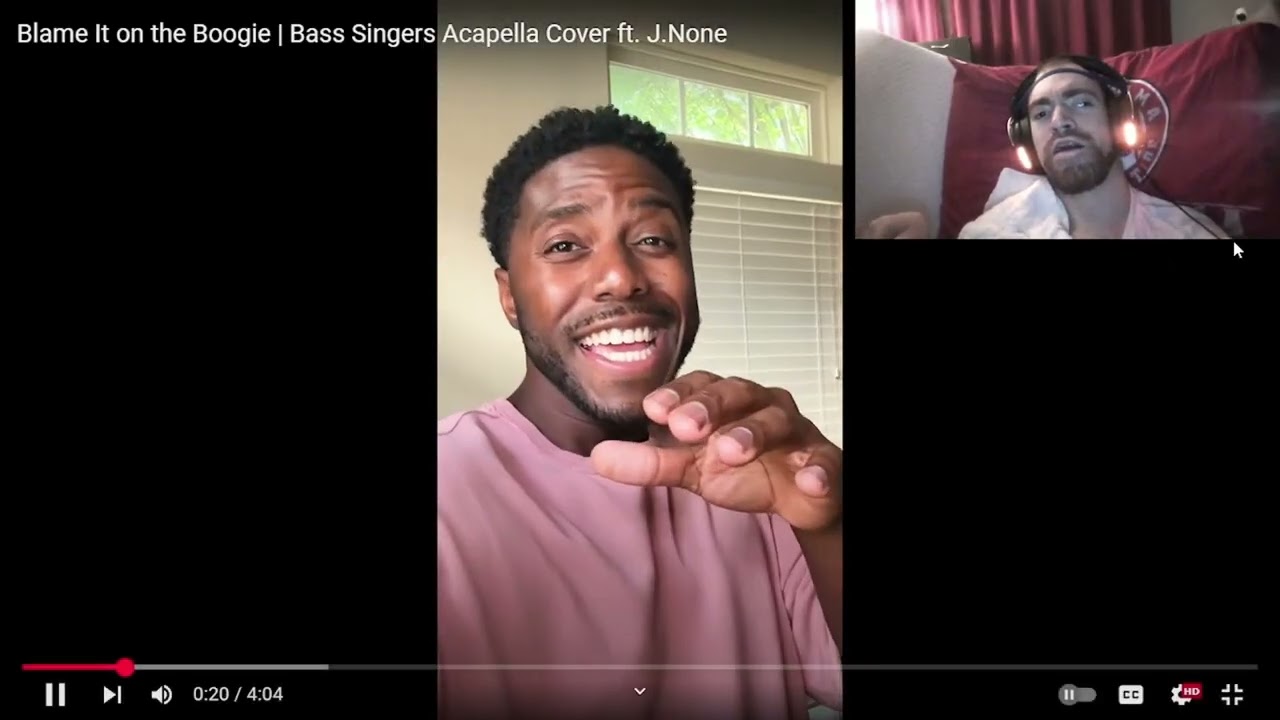 Blame It on the Boogie  Bass Singers Acapella Cover ft  J None RRV
