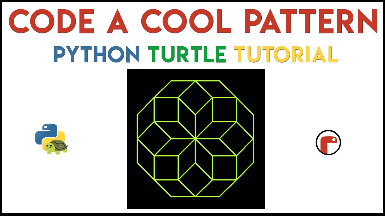 Python Turtle — урок по созданию крутого шаблона