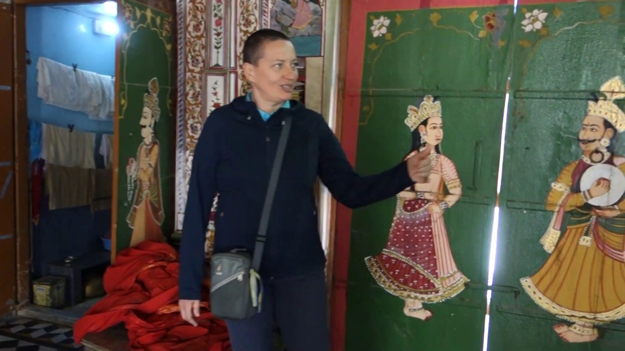 Джайнистский храм в Биканере(Seth Bhandasar Jain Temple),Раджастан(Rajasthan),Индия(India),3.12.2019