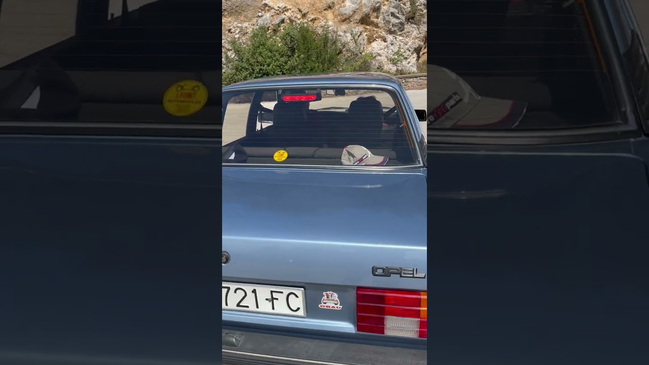 OPEL ASCONA 1 6 S LUXUS Cl&aacute;sico #automobile #opelascona