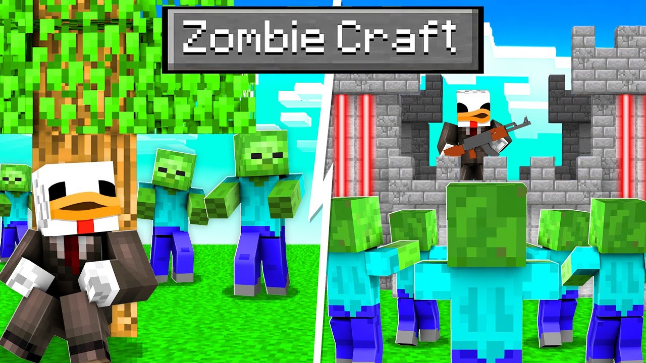100 GIORNI IN UN'APOCALISSE ZOMBIE SU MINECRAFT - Zombie Craft