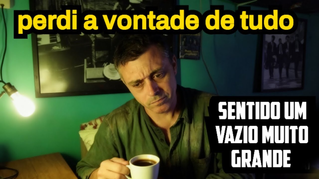 O vazio de não ver mais graça em quase nada 
