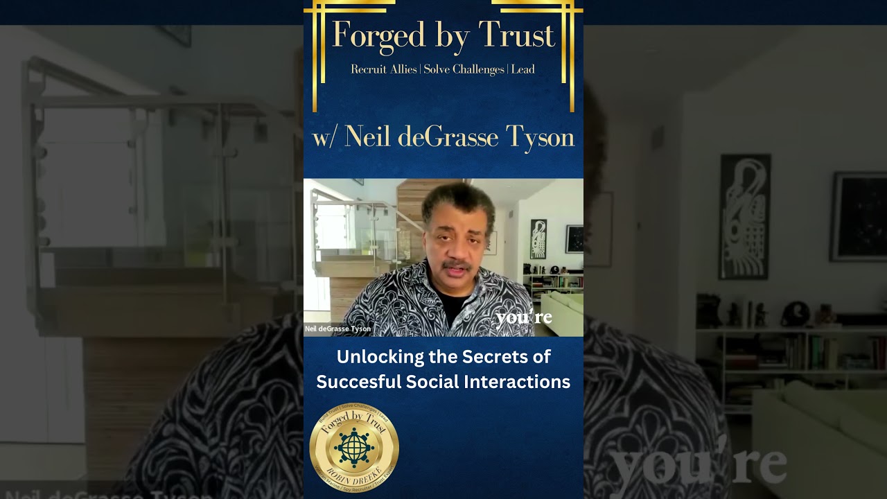 Building Trust through Effective Communication with Neil deGrasse Tyson