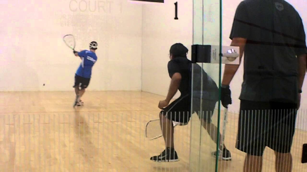 Racquetball Practice Kane Waselenchuk Jansen Allen Bruce Robles