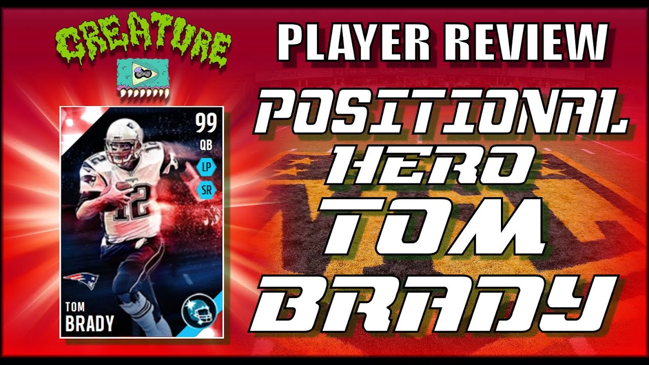 Positional Hero Tom Brady Review - MUT Madden 16 - The Longest Throw in MUT