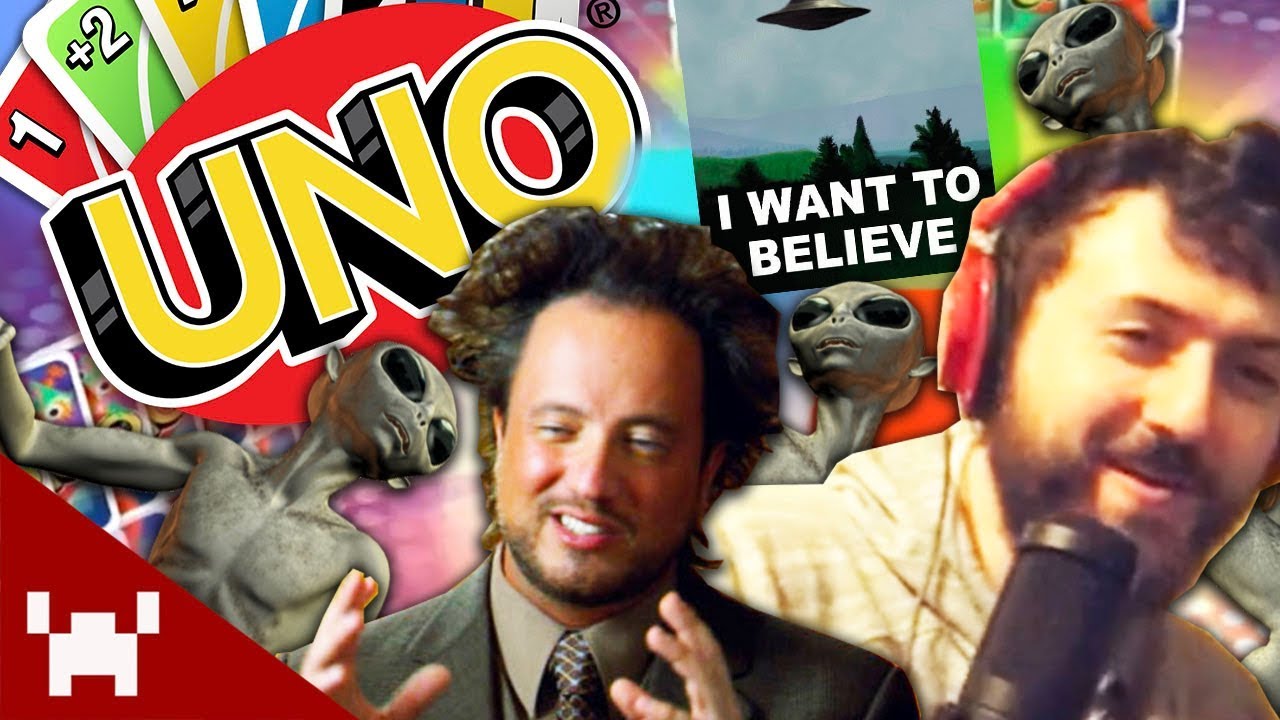 ALIENS HURTING MY FRIENDS | UNO w/ Friends
