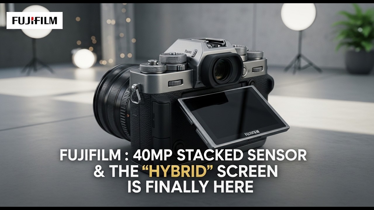 Fujifilm X-T6 Reveal: 40MP Stacked Sensor & The 