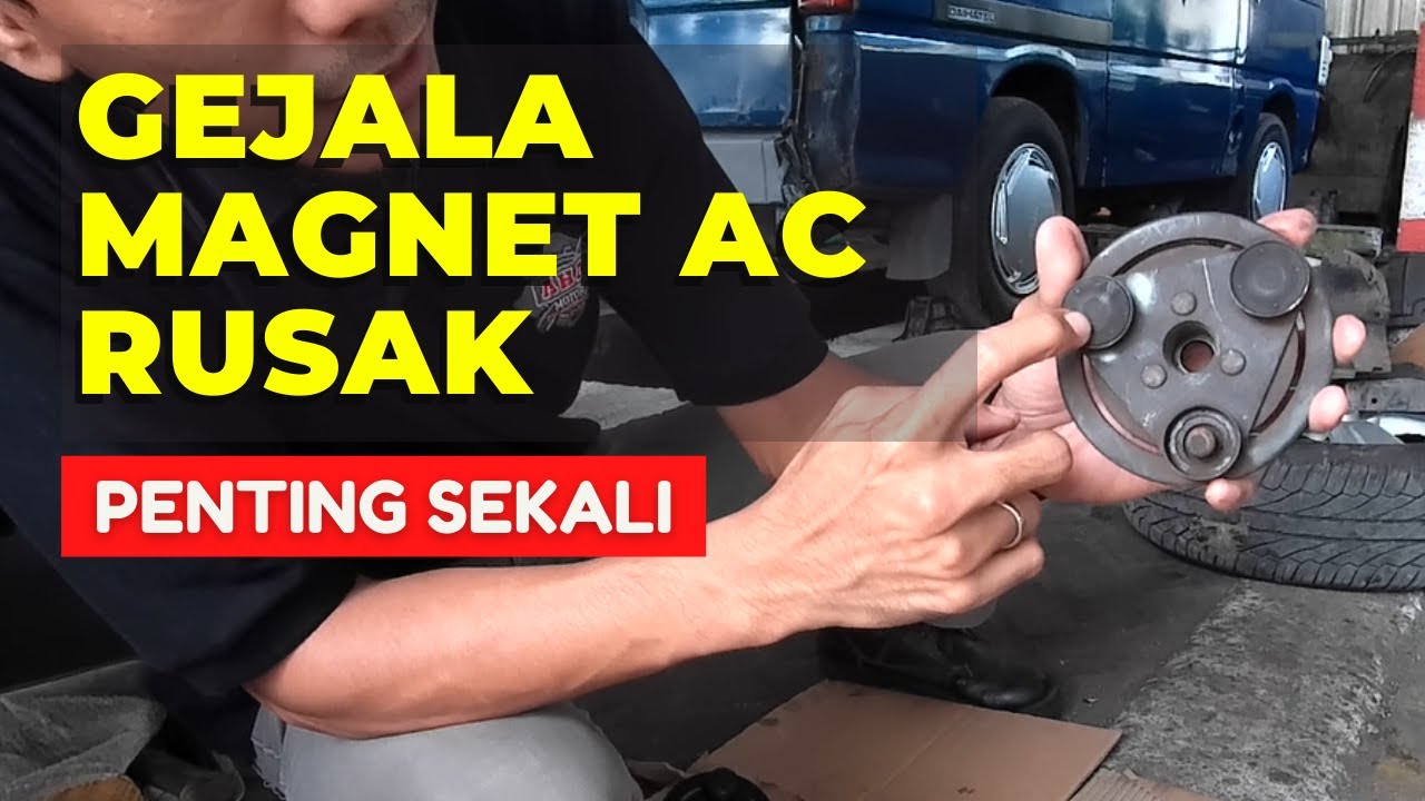 Magnet Clutch AC Tidak Berputar dan Berisik | Cek Magnetic Clutch AC Rusak