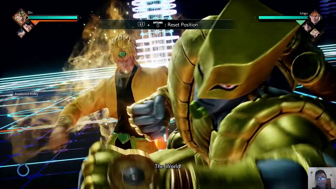 Dio Brando  Ultimate Skill Attack - The World 【JUMP FORCE】
