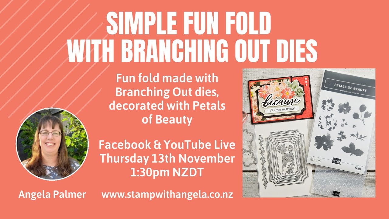 Simple Fun Fold with Branching Out Dies