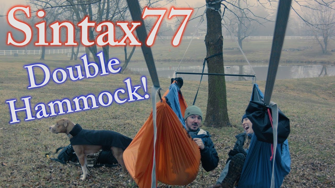 Two Hammocks, One Tarp - Dutchware Double Chameleon Hammock & Spreader Bar System