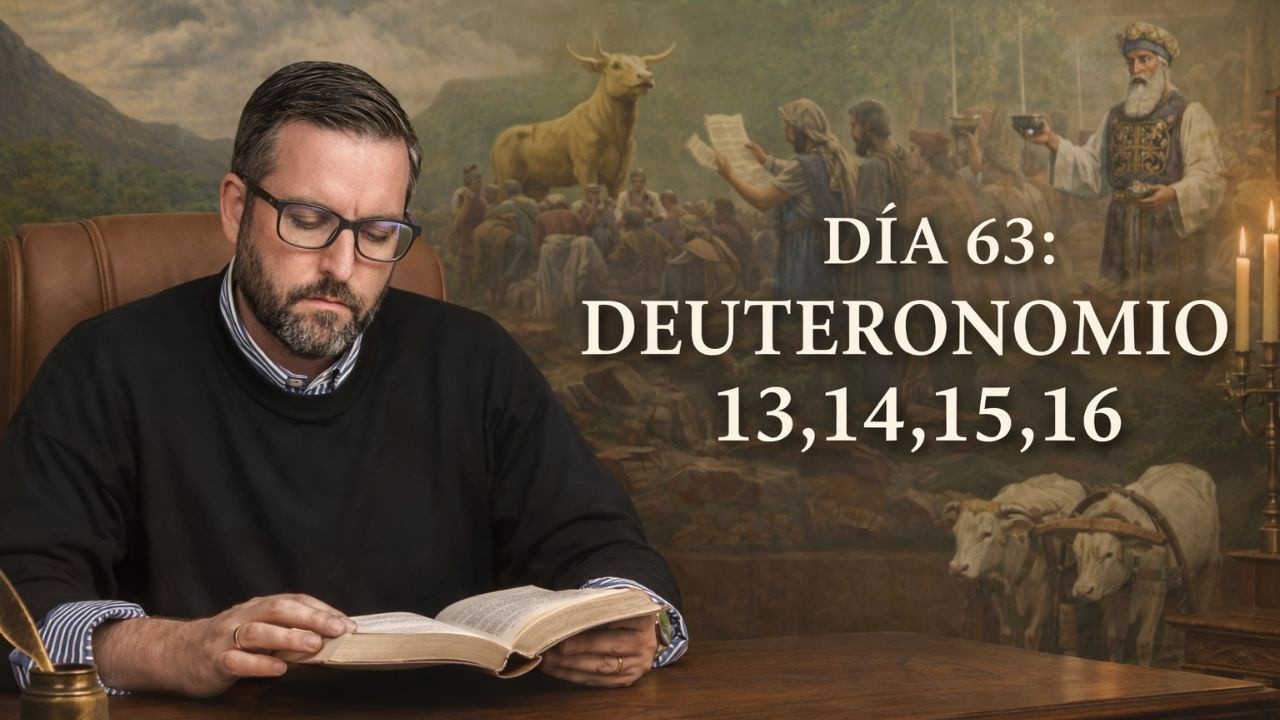 DÍA 63 - Deuteronomio 13,14,15,16 / La Biblia en 1 Año / Juan Manuel Vaz