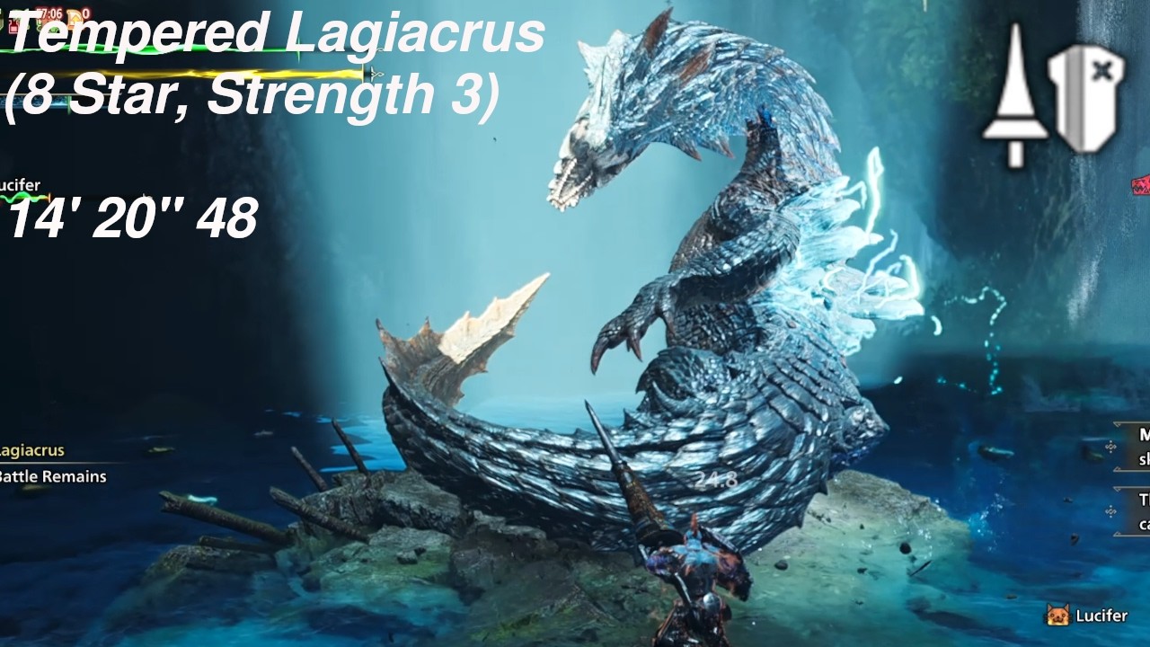 Lance | 8*3 Tempered Tempered Lagiacrus | 14' 20