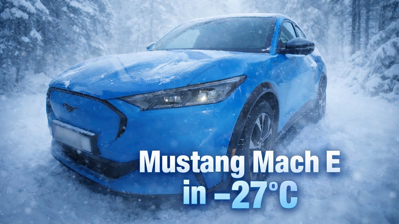 Mustang Mach-E in EXTREME cold - What's it really like?