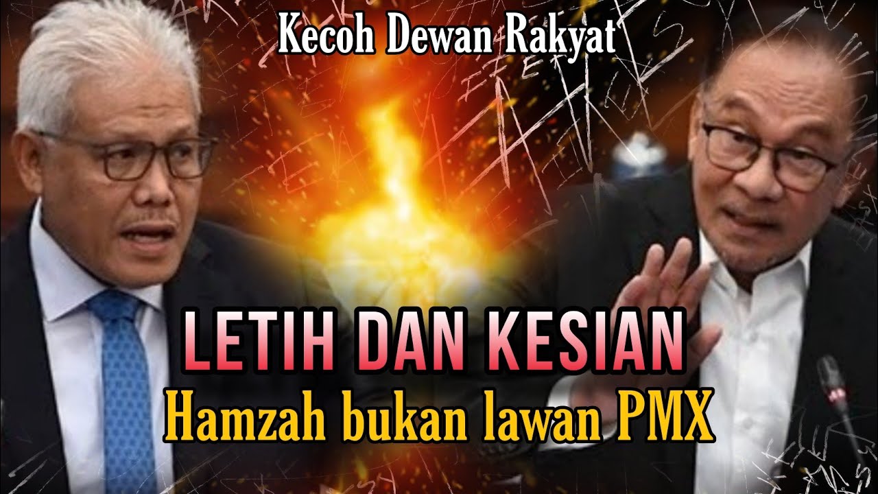 PMX  BALUN HAMZAH !! - LETIH & KESIAN YANG PURA-PURA | PARLIMEN