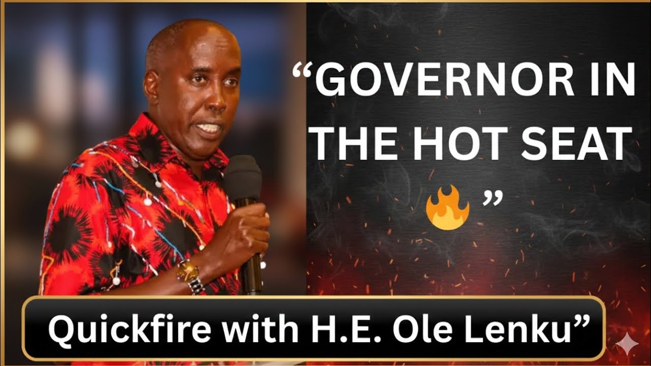 You’ve Never Seen the Governor Like This | Quickfire w/ H.E. Ole Lenku