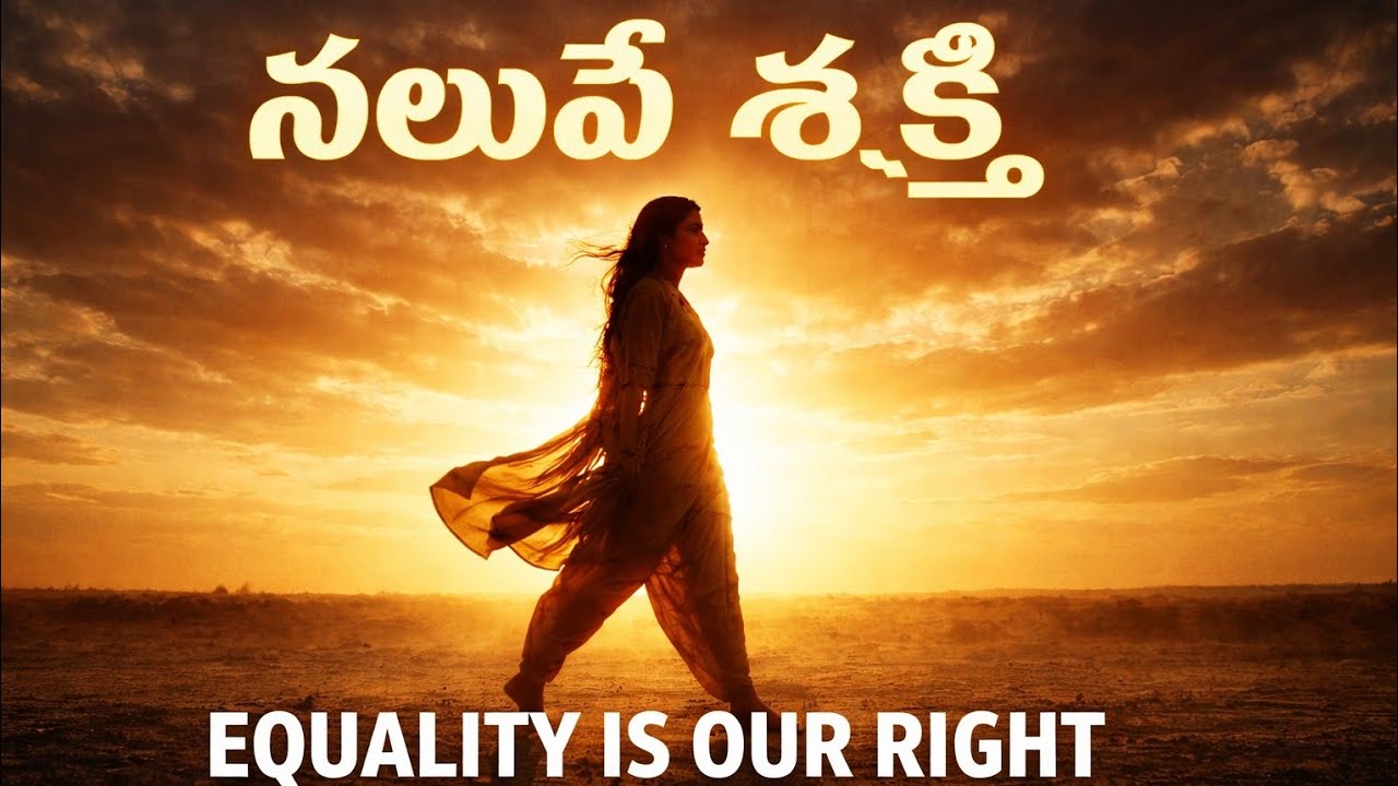నలుపే శక్తి – Equality Is Our Right | Telugu Inspirational Anthem | Bharata Nadam