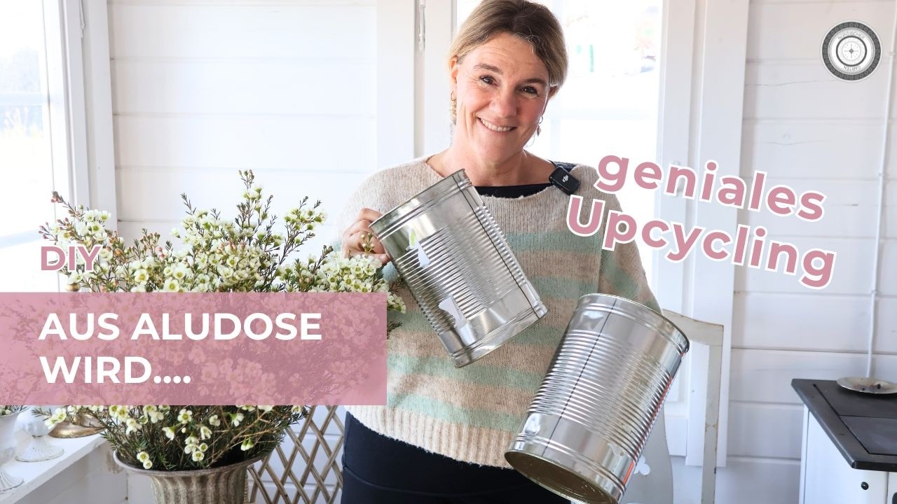DIY - AUS MÜLL WIRD VASE - EINFACH, HALTBAR, NACHHALTIG