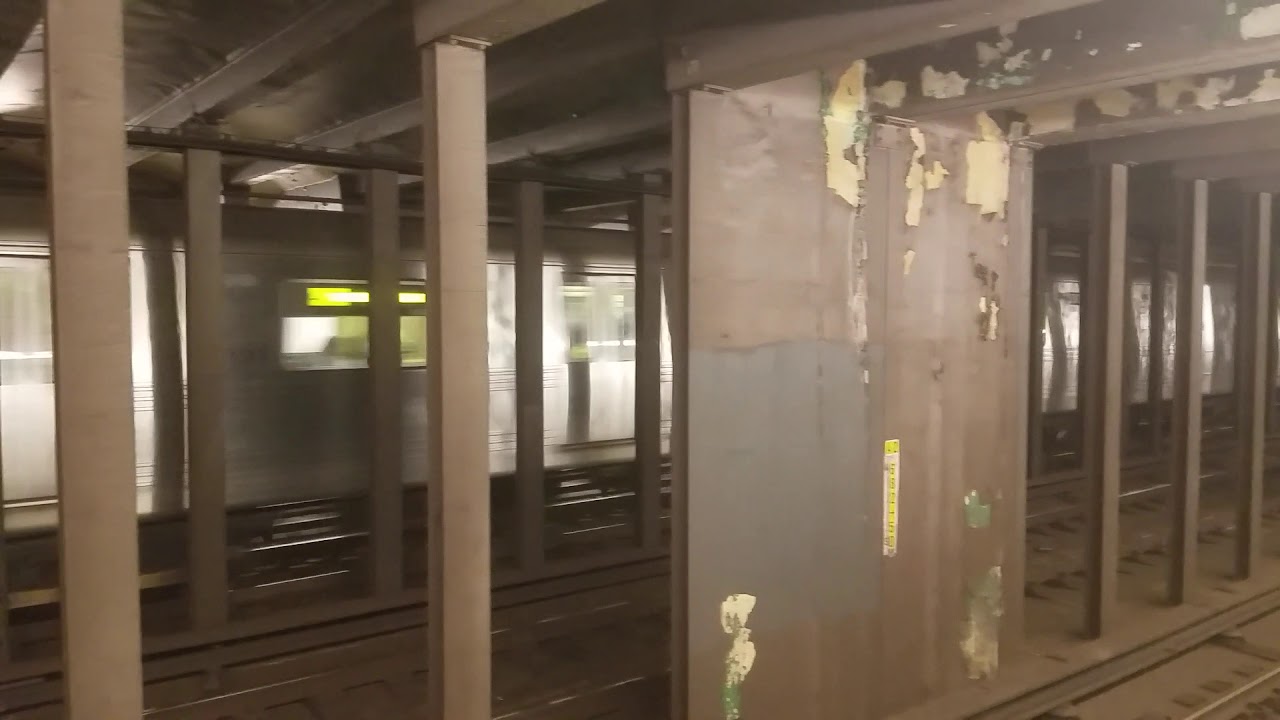 R46 & R160 A Trains bypassing Franklin Ave