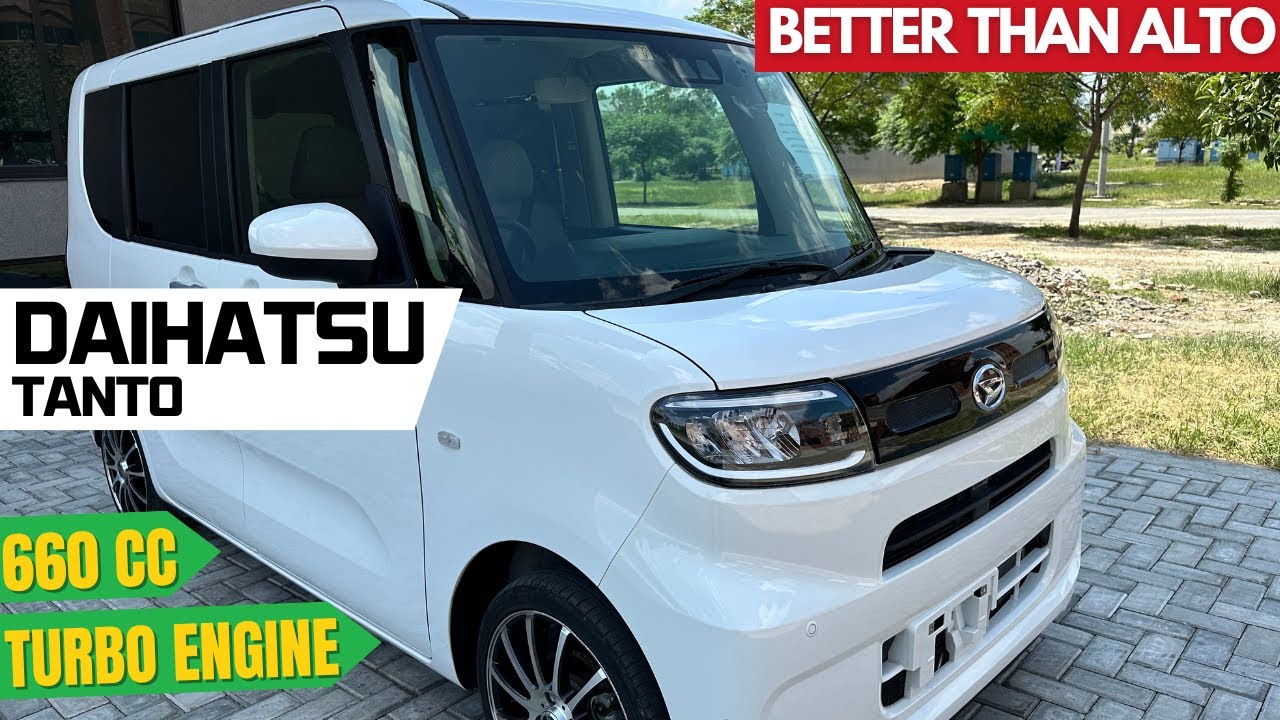 DAIHATSU TANTO REVIEW 2024 | 660CC TURBO ENGINE | BETTER THAN SUZUKI ALTO | THE XOOM DUDE #daihatsu
