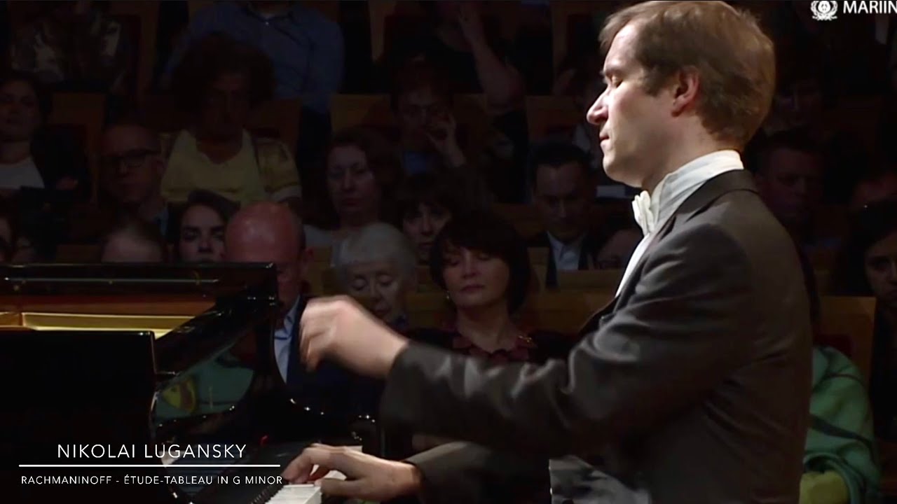 Lugansky - Rachmaninoff Étude-Tableau in G minor, Op. 33, No.8/No.5/No.7