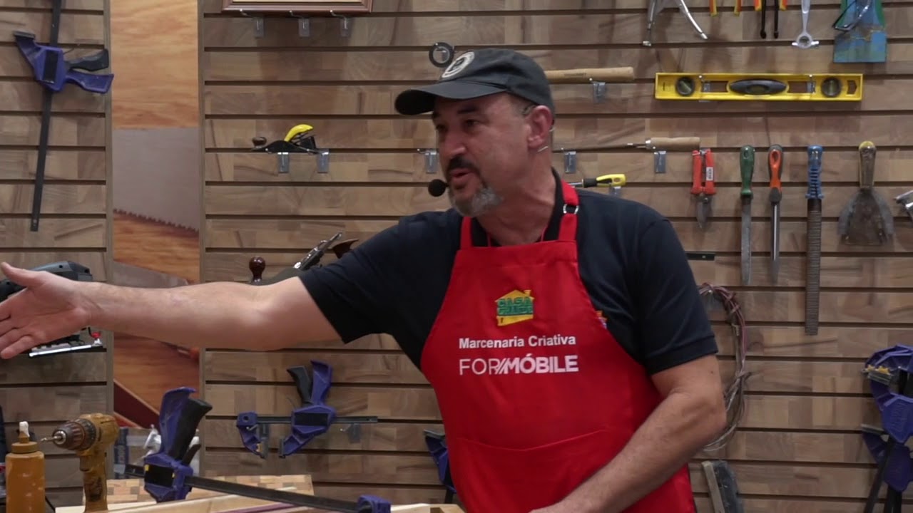Espaço Maker ForMóbile 2018: Eduardo Casa Grande, do canal Marcenaria Criativa