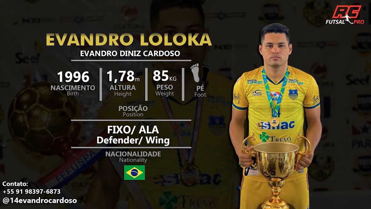 Evandro Loloka - Fixo/Ala (Defender/Wing) - 1996