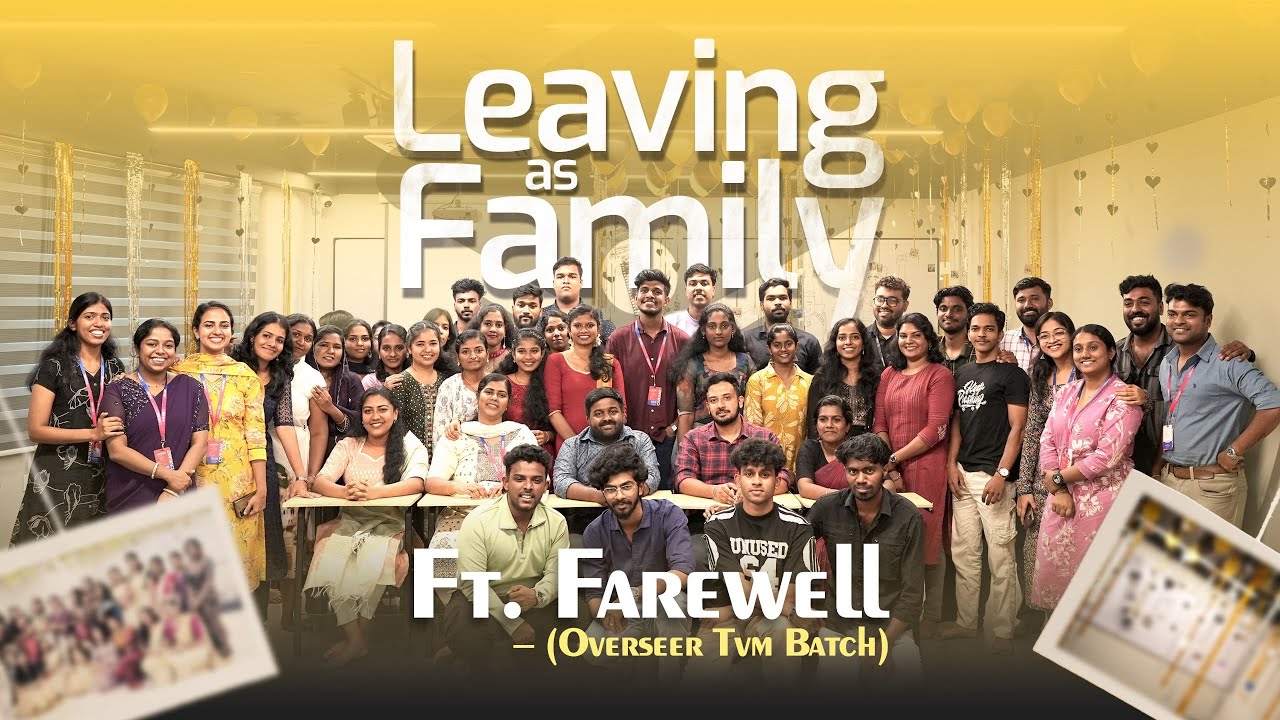 Overseer Direct Batch – Trivandrum 💛