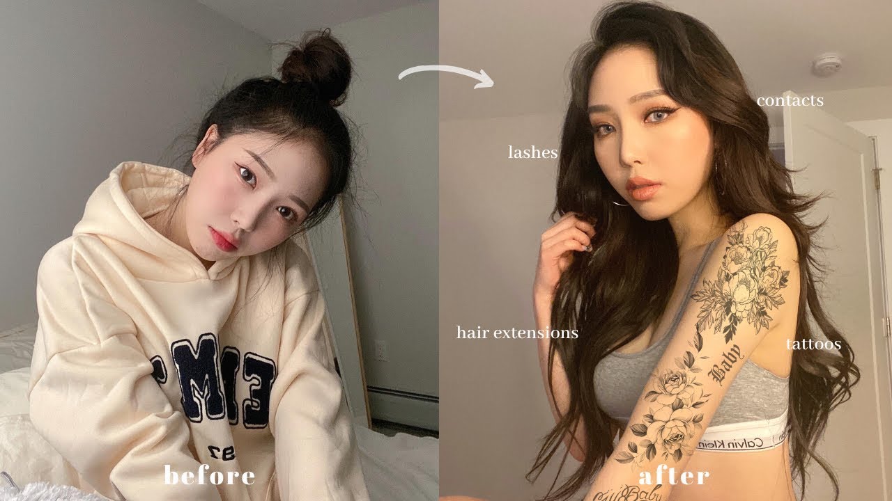 transforming *or catfishing* myself into an ABG (asian baby girl) / IG baddie