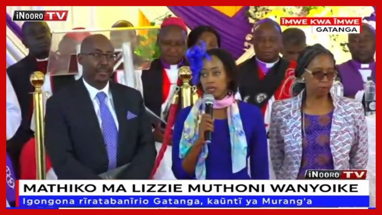 Stella Wanjiru, mwarĩ wa Lizzie Wanyoike kũmuugĩra ũhoro akĩririkana mahinda mega manakorwo namo