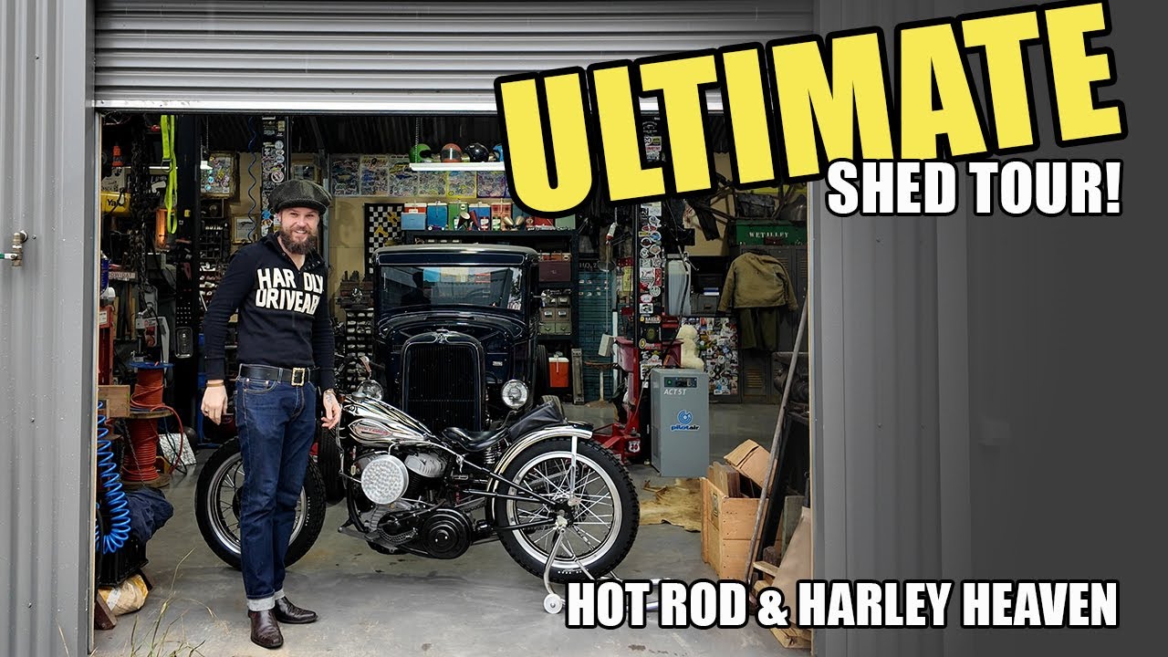 IS THIS AUSTRALIA'S ULTIMATE SHED? | Nick's Shed Tour Part 1 | BackyardBuilds