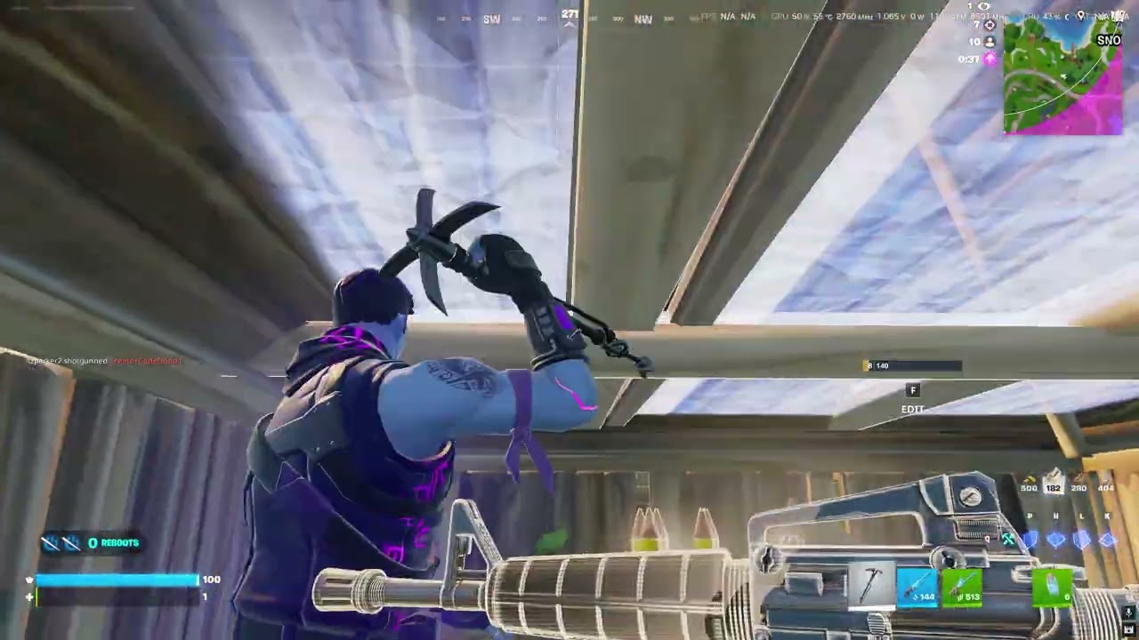 Was doing good, just kept getting pushed #fortnite