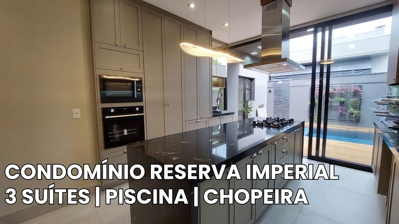 CONDOMÍNIO RESERVA IMPERIAL | 3 SUÍTES | CHOPEIRA | 168 M² | R$ 1.360.000,00