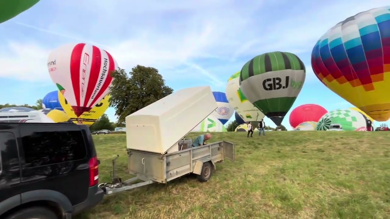Warstein International Montgolfiade slot 2 day 2 #pilot #balloonfestival #hotairballoon
