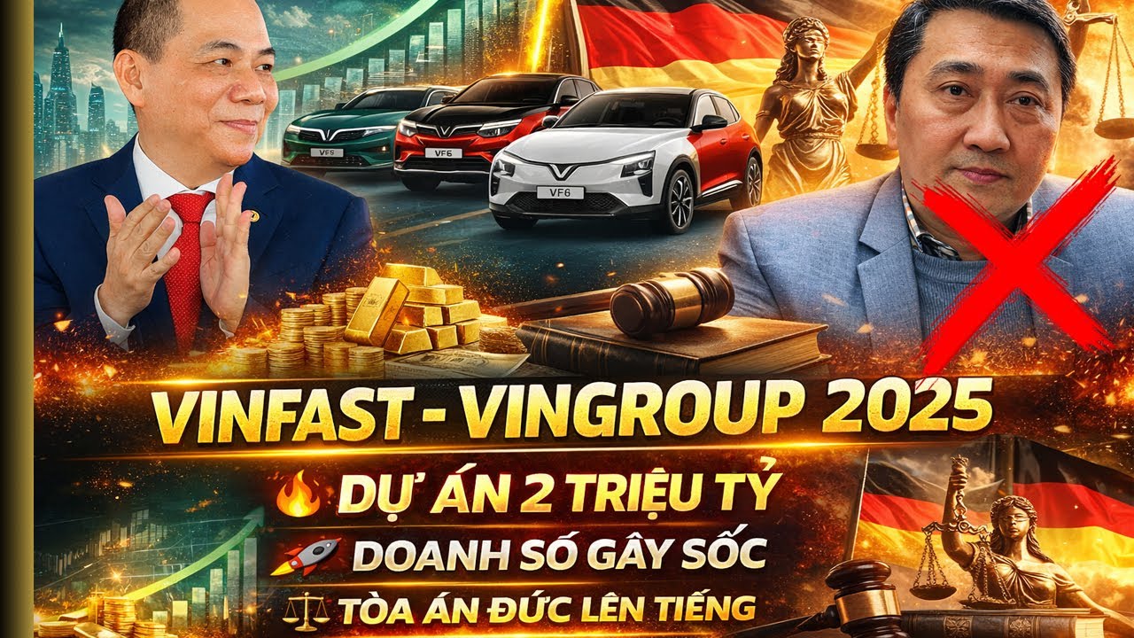 VINFAST - VINGROUP 2025: DOANH SỐ KỶ LỤC GÂY SỐC, DỰ ÁN TRIỆU TỶ & PHÁN QUYẾT LỊCH SỬ
