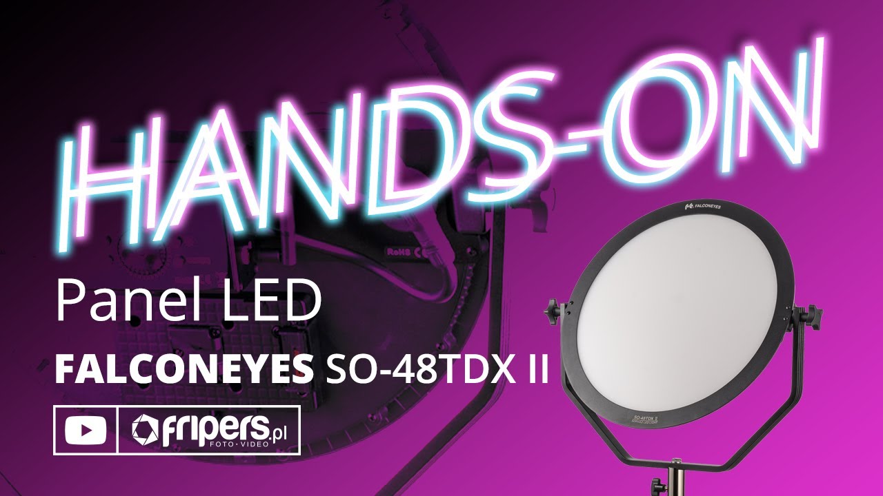HANDS-ON Panel LED FALCONEYES SO-48TDX II