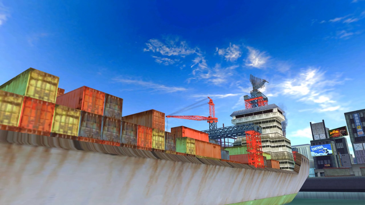 Sonic & Sega all Star Racing 3 player split screen SHIBUYA DOWNTOWN 4k